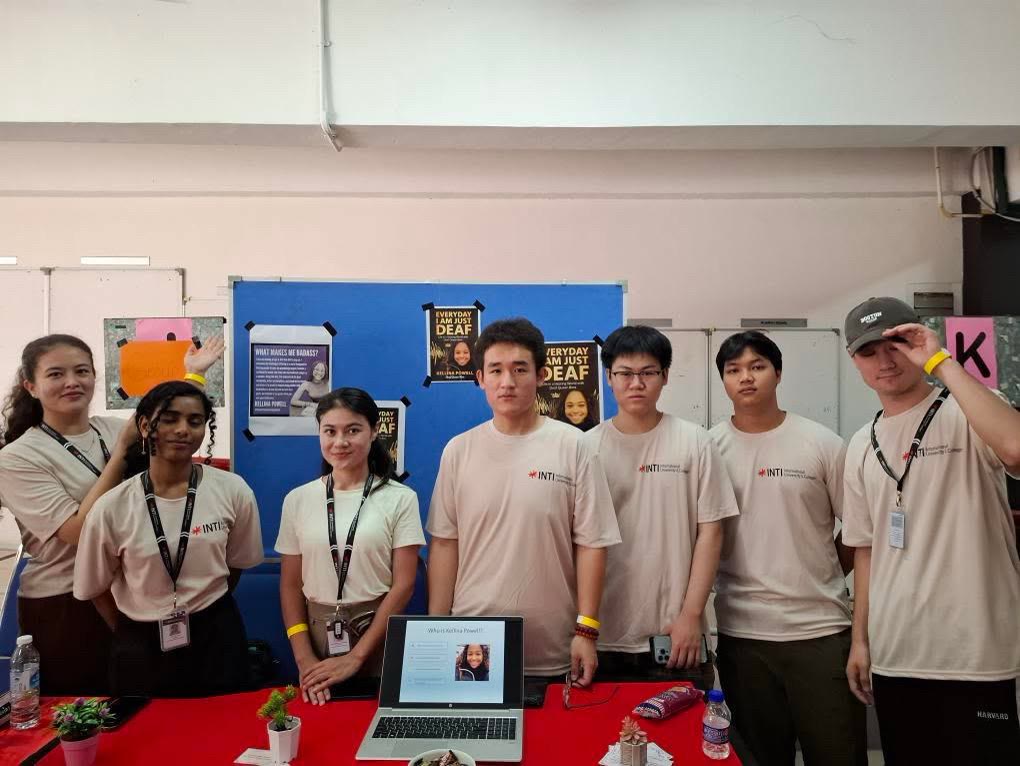 Kellina Powell at the University of Malaya