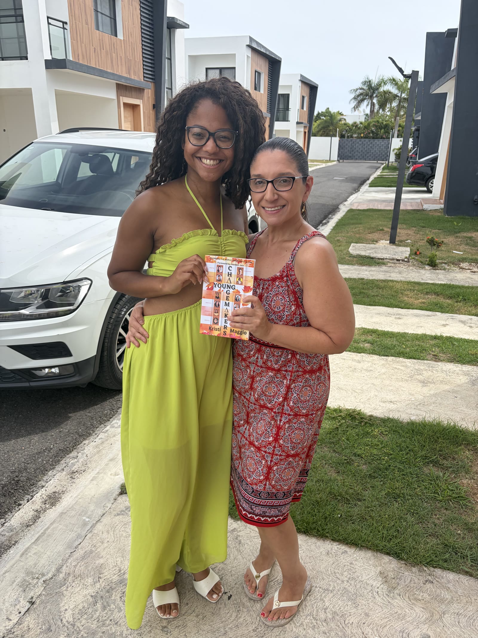 Kellina Powell with Kristine