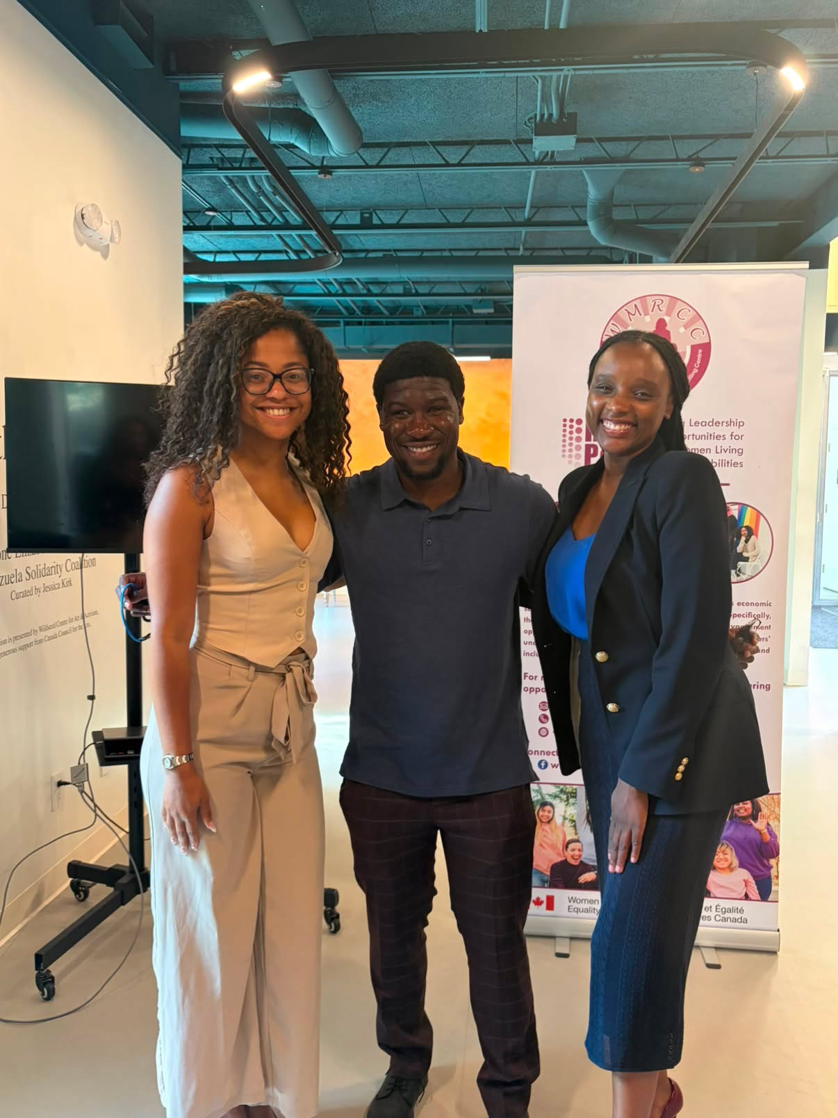 Kellina Powell with Ben and Nyarai